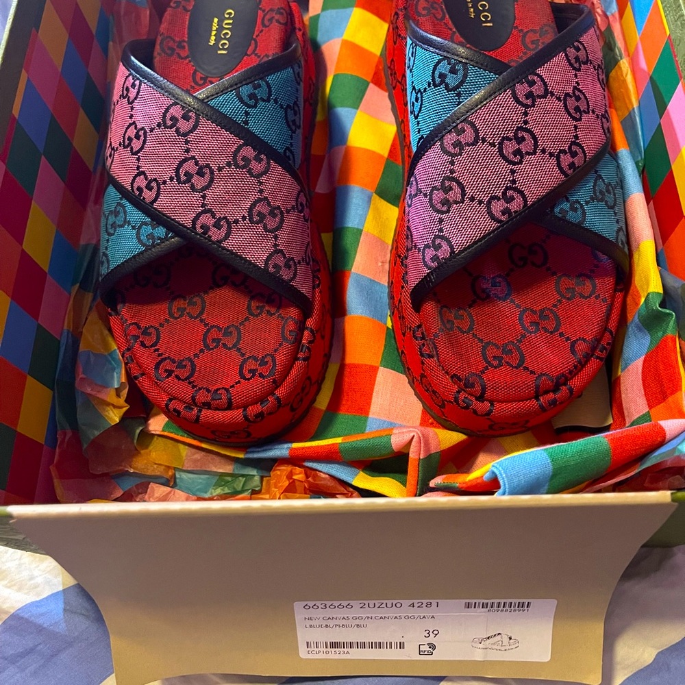 GUCCI MULTICOLOR PLATFORM